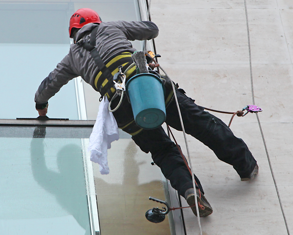 Cordiste près de Colomiers